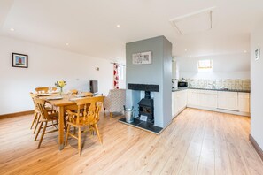 Open plan living area