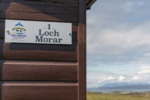 Lodge Loch Morar Sign