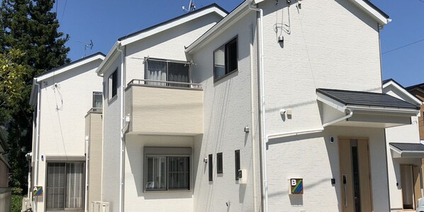 Fassade der Unterkunft