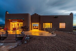 Your home away from home at Abiquiu Lake’s Bed and Breakfast Estate. 