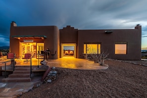 Your home away from home at Abiquiu Lake’s Bed and Breakfast Estate. 