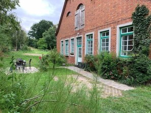 Terrasse. Ferienwohnung Giebel