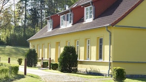 Vue extérieure du bâtiment