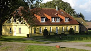Vue extérieure du bâtiment