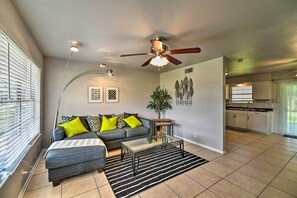 Inside, you'll find 3 bedrooms and 2 bathrooms.