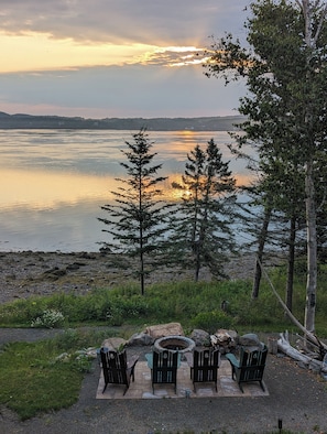 Sunrise as seen from the deck 