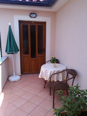 small terrace