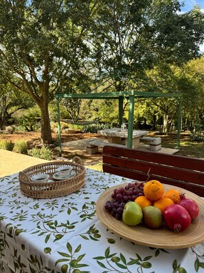 Outdoor dining