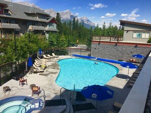 Possibly the best pool in Canmore
