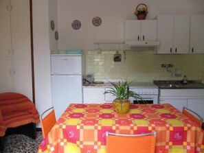 dining room with kitchen corner