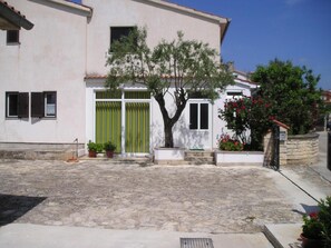 External view of the building. House view