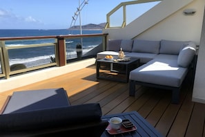 Terrasse. Chill-out Ecke und Terrasse