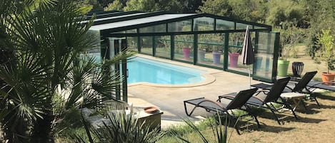 Piscine 10X4 couverte