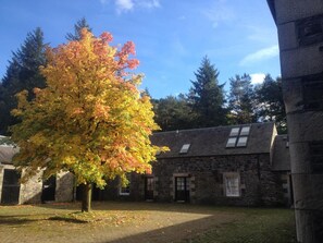 External view of the building. Steading Court Yard