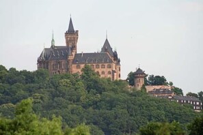 Schloss Wernigerode, Blick aus den Fenstern
