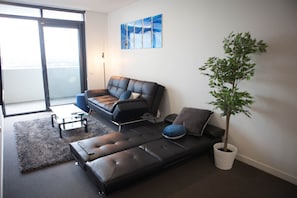 Open plan living area