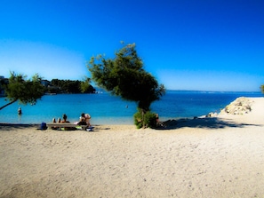 Local sandy beach - 400 meters from the apartment