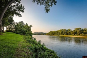 A view down the river 