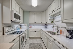 HUGE light and bright kitchen with appliances and anything else you could need