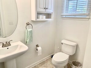 1st floor powder room