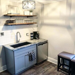 Sink area in Kitchen