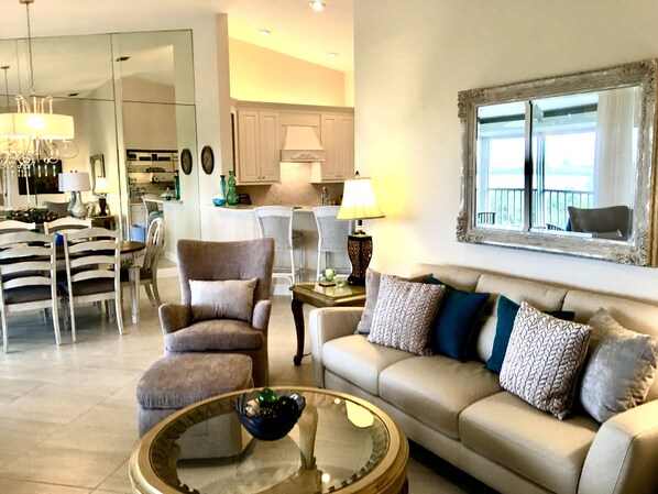 Beautifully decorated, brand new furnishings.  

