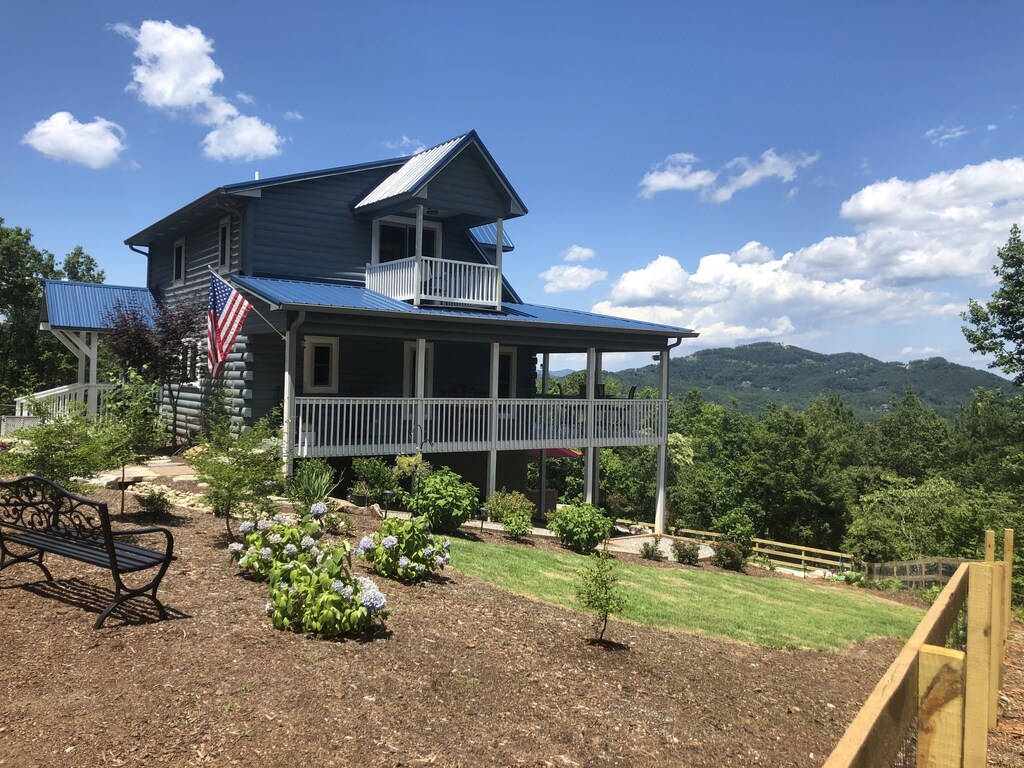 Sunny Rise Cabin Mountain Views Hot Tub Dogs Considered Wifi Much More Lake Lure