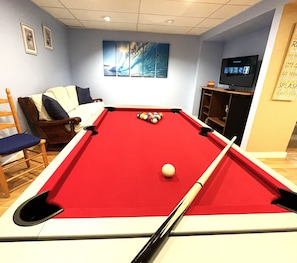 3 in 1 gaming table includes pool, ping-pong, and air hockey!