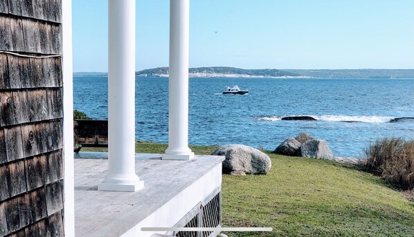Facing east is awesome for sun, coffee, or a mojito on the Deck all day.