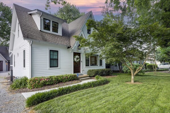 Newly renovated Craftsman's Cottage with historic charm.