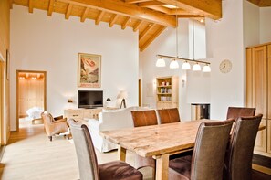Living and dining area