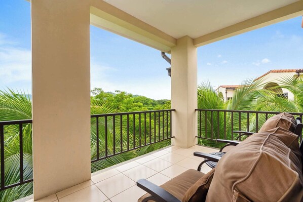 View from the balcony