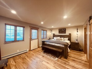 Bedroom 2 with King bed and attached bathroom- Second level
