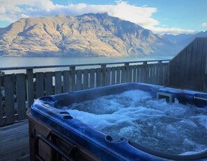 Private Hot Tub with stunning view