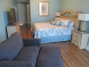 Large Master Bedroom with sitting area.