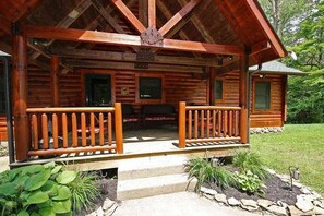 Entrance to cabin