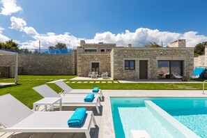 Enjoy the pleasures of summer, under the clear blue sky.