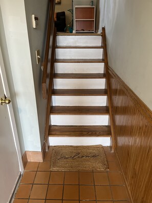Entrance from garage or front front door