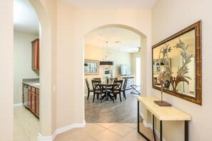 Foyer and Dining Table