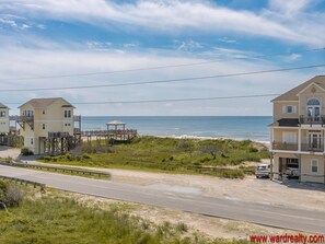 North Ocean View from Top Floor Covered Porch