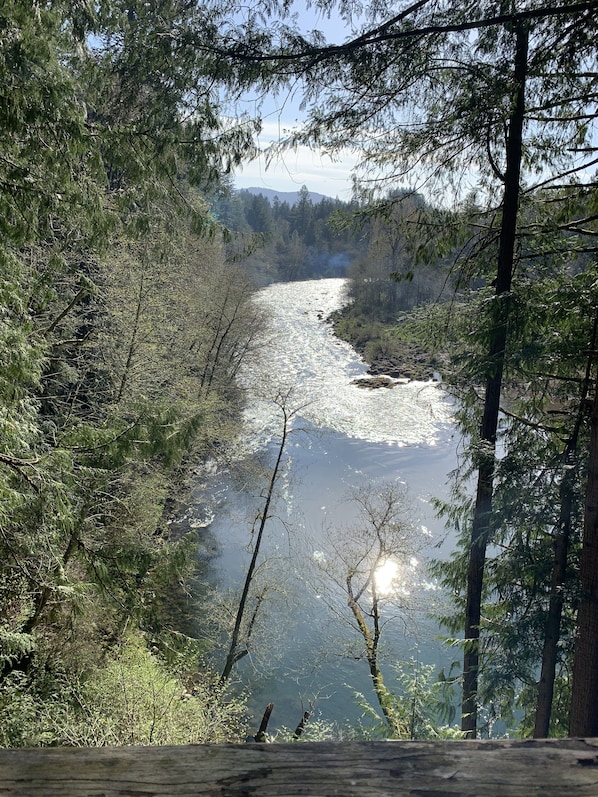 River view from deck
