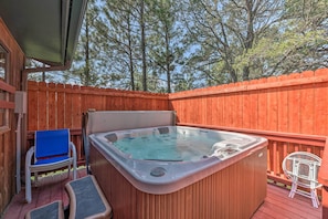 Cabin Exterior | Private Hot Tub