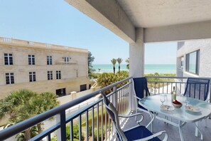 Great water views from your private balcony.......