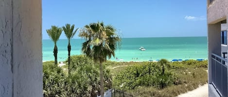 A "close-up" view from the balcony.....
