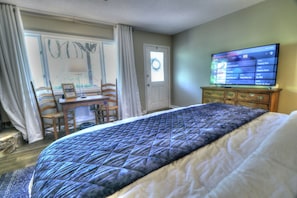 Blackout curtains and shears for privacy
