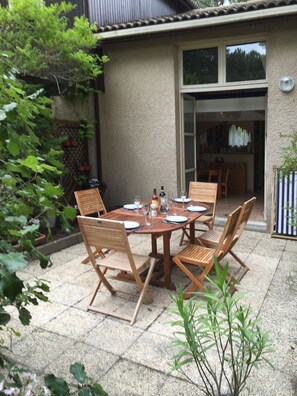 Patio and garden 