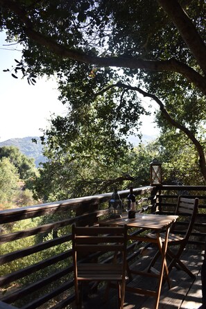 Treehouse Balcony / Morning Coffee Spot