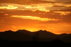 Stunning sunsets await you at our 25-acre Birding Ranch.16 Award Wineries!~