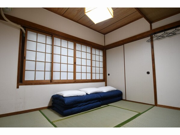 Japanese-style room with shower and toilet