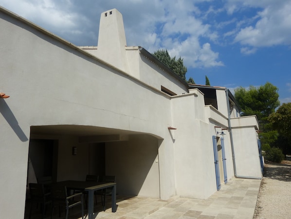 Terrasse couverte